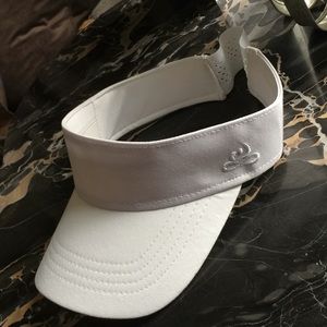 Prana white visor